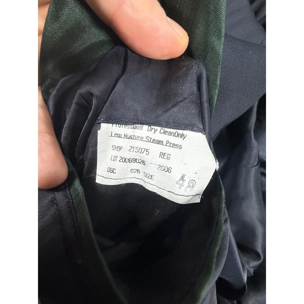 Brooks Brothers Loro Piana Sport Coat Mens 48R Navy Wool Blazer Country Club USA